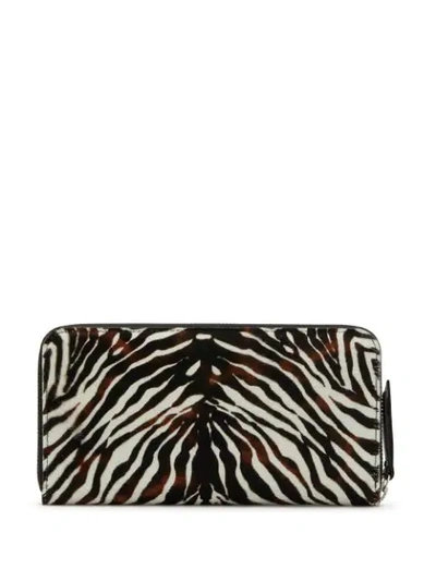 GIUSEPPE ZANOTTI PAULA FELINE WALLET - 棕色