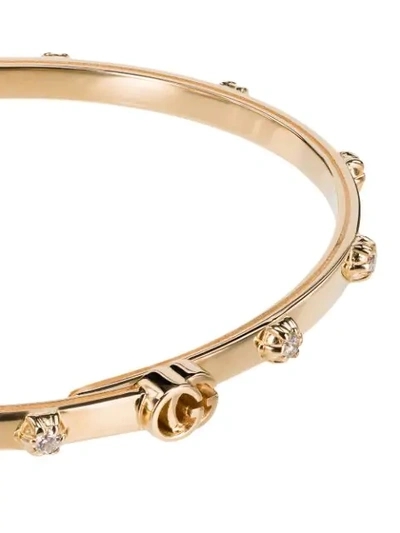 Shop Gucci Gg Running Bracelet In Gold