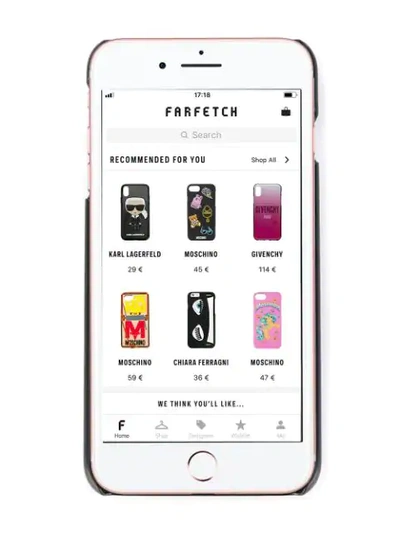 Shop Dolce & Gabbana Iphone 7 Plus-hülle Mit Verzierung In Multicolour