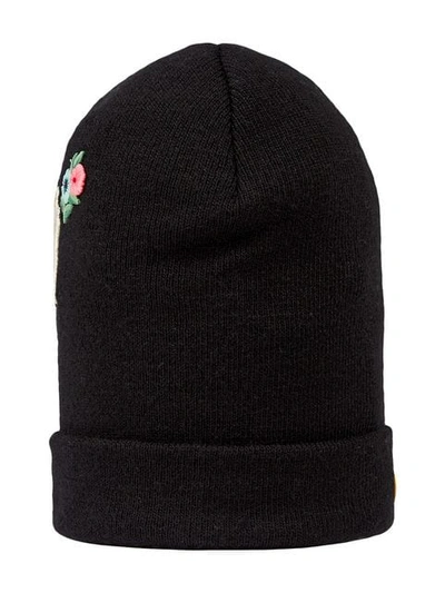 Shop Gucci Wool Hat With Ny Yankees™ Patch In Black