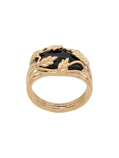 Shop Aurelie Bidermann Francoise Ring In Gold