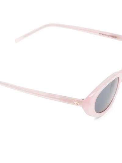 Shop Roberi & Fraud Betty Tinted Sunglasses In Pink