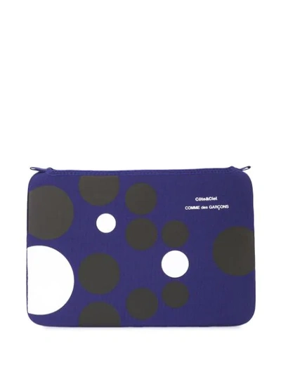 Comme Des Garçons Play X Côte&ciel Macbook Air 13'' Case In 蓝色