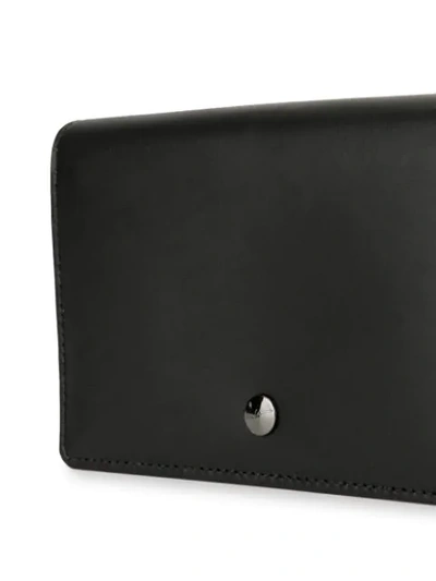 Shop Discord Yohji Yamamoto Crossbody Coin Case In Black