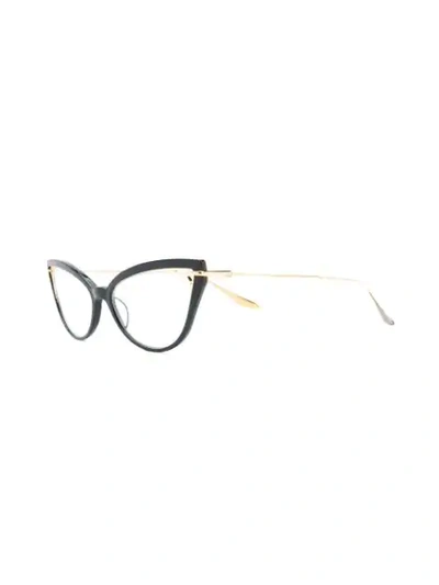 Shop Dita Eyewear Artcal Glasses In Gold