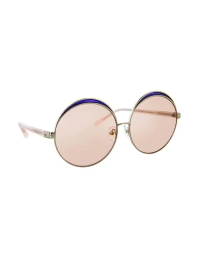 Shop N°21 Round Sunglasses In Neutrals