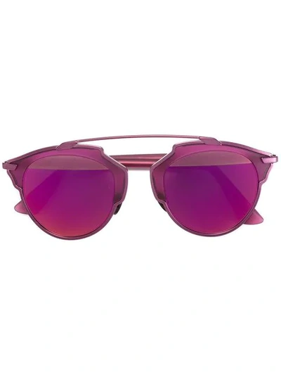 Shop Dior 'so Real' Sunglasses