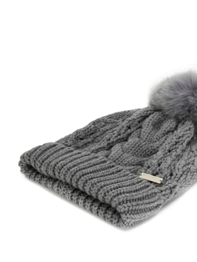 Shop Woolrich Cable In Grey