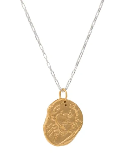 Shop Alighieri The Scattered Decade Chapter Ii Necklace In Gold