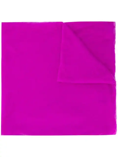 Shop Isabel Marant Zephyr Cashmere Scarf In Purple