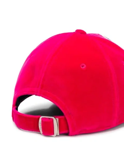 GUCCI LOGO棒球帽 - 粉色