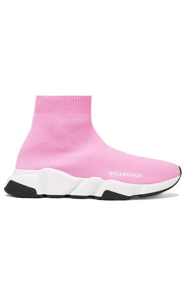 pink balenciaga sock sneakers