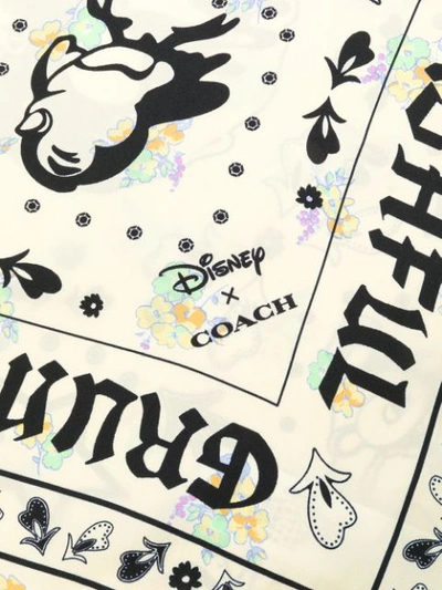 Shop Coach X Disney Bandana Print - Neutrals