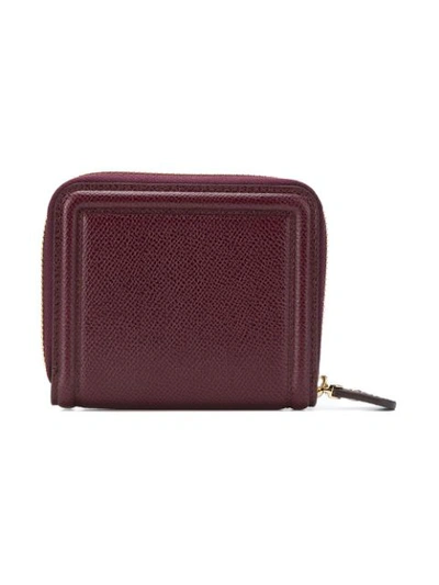 Shop Ferragamo Salvatore  Vara Wallet - Red