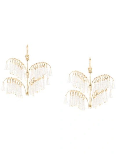 Shop Ellery Chandelier Earrings In Gold