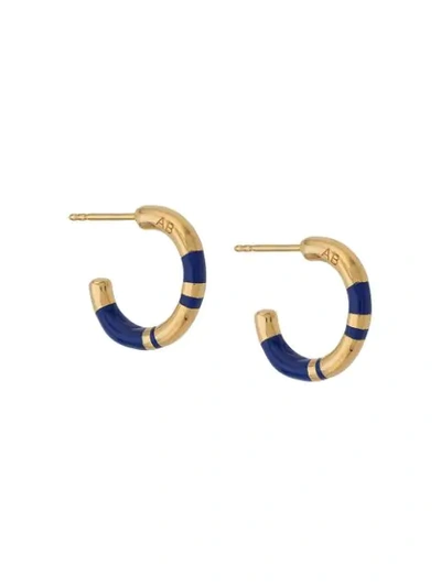 Shop Aurelie Bidermann Positano Earrings In Gold