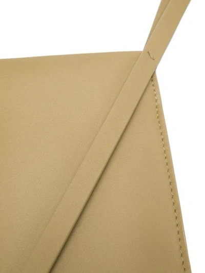 Shop Aesther Ekme Flat Sling Purse In Neutrals