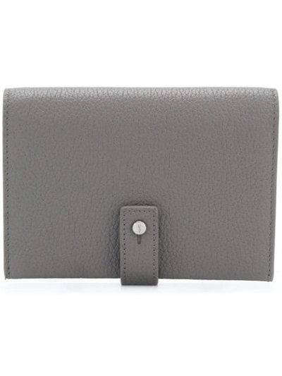 grained Sac de Jour business card case