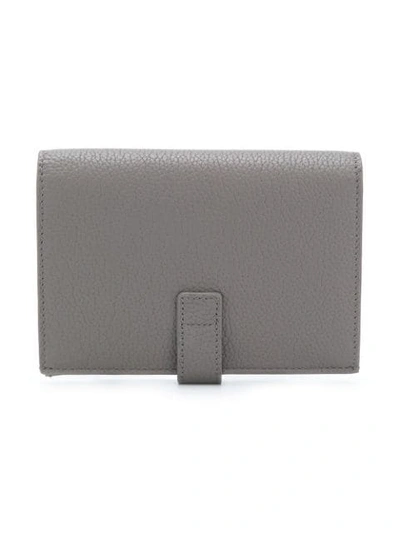 grained Sac de Jour business card case