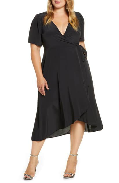 curvy wrap dress