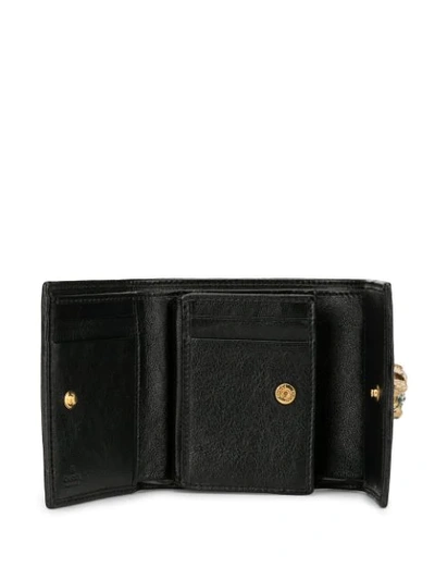 Shop Gucci Rajah Wallet In Black