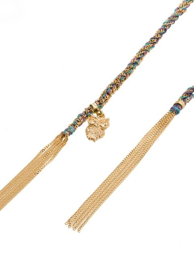 Shop Carolina Bucci Lucky Intuition Charm Necklace - Blue