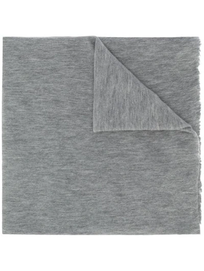 Shop Isabel Marant Zephyr Scarf In Grey