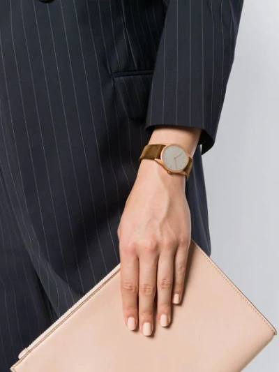 Shop Uniform Wares C33 Two Hand Watch In Brown