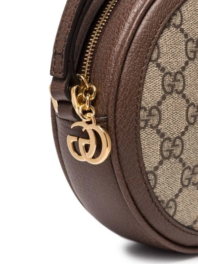 Shop Gucci Ophidia Bracelet Bag In Brown