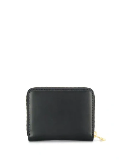 Shop Pinko Small Studded Love Bird Purse In Black