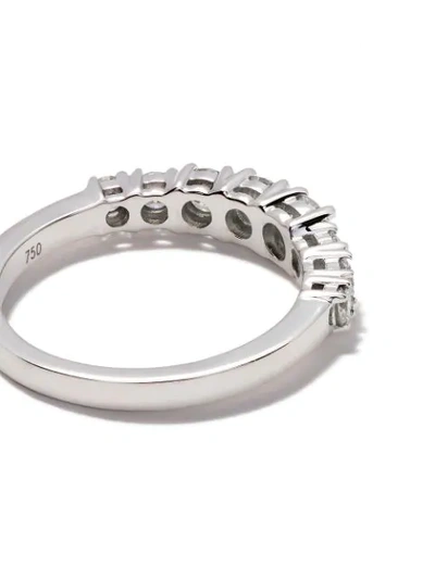 Shop As29 18kt Gold Diamond Icicle Ring In Silver