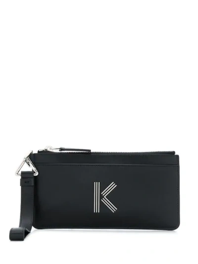 Shop Kenzo K-bag Pouch In Black