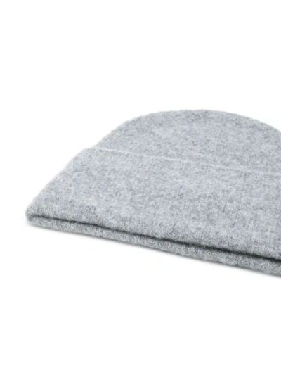 Shop Polo Ralph Lauren Knitted Beanie - Grey