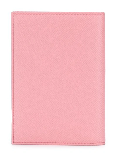 Shop Dolce & Gabbana Logo Passport Cover In Pink