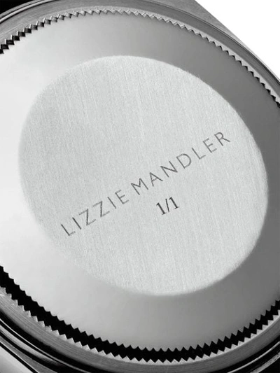 Shop Lizzie Mandler Fine Jewelry Rolex Oyster Perpetual Datejust 36mm In Gold