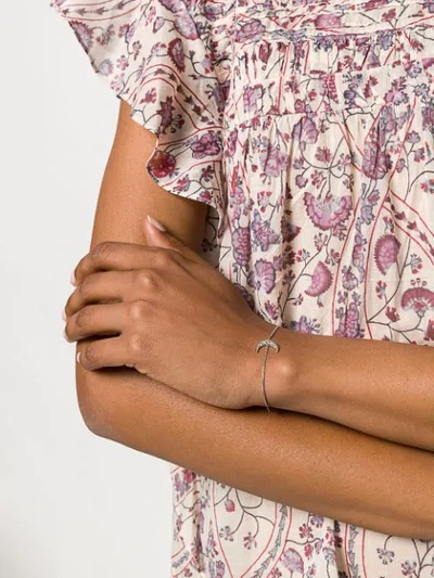 Shop Isabel Marant Full Moon Bracelet In Transparent