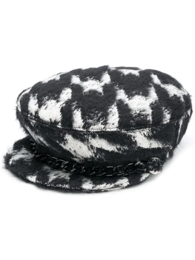Shop Eugenia Kim Marina Furry Hat - Black