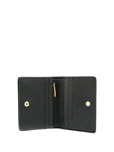 Shop Dolce & Gabbana Small Continental Wallet In Black