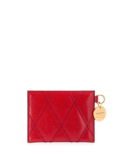 Shop Givenchy Gv3 Cardholder In Red