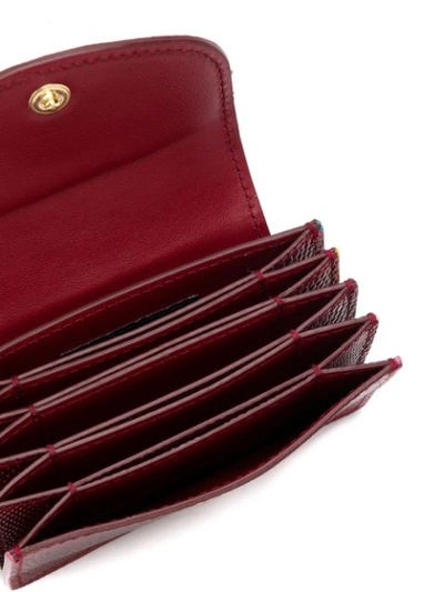 Shop Dolce & Gabbana Continental Wallet - Red