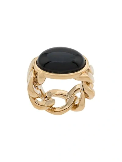 Shop Aurelie Bidermann Bronx Ring In Gold