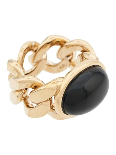 Shop Aurelie Bidermann Bronx Ring In Gold