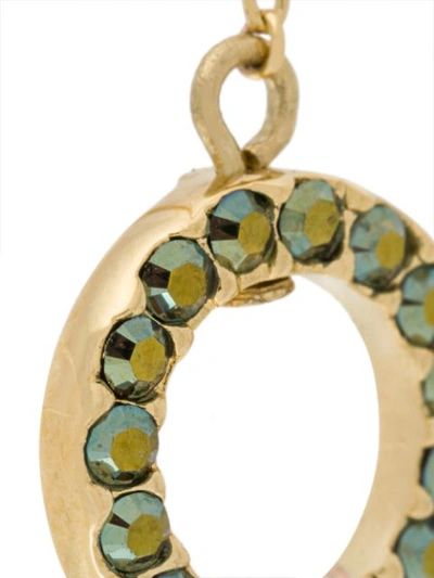 Shop Isabel Marant Supra Luminique Earrings In Metallic