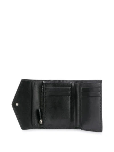 Shop Off-white Geometric Print Mini Wallet In Black