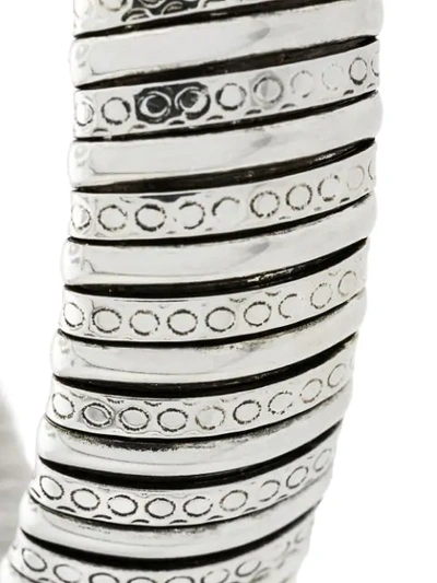 Shop Gas Bijoux Breva Bracelet In Metallic
