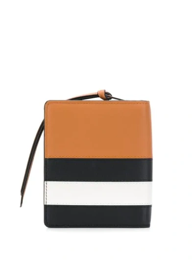 Shop Loewe Marine Compact Wallet In Neutrals