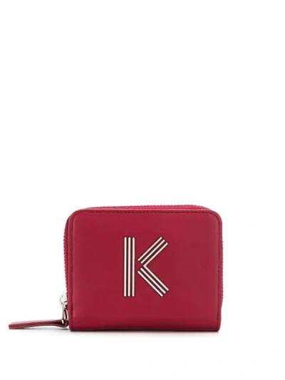 Shop Kenzo K-bag Coin Purse In Red