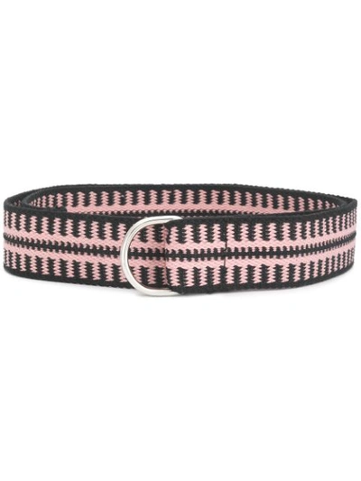 Shop Isabel Marant Canvas Belt In Pink