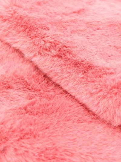 Shop Apparis Luna Faux-fur Scarf In Pink