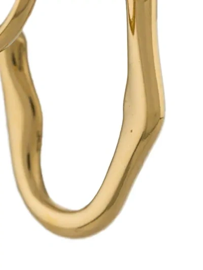 Shop Maria Black Lake Twirl Gold Earring